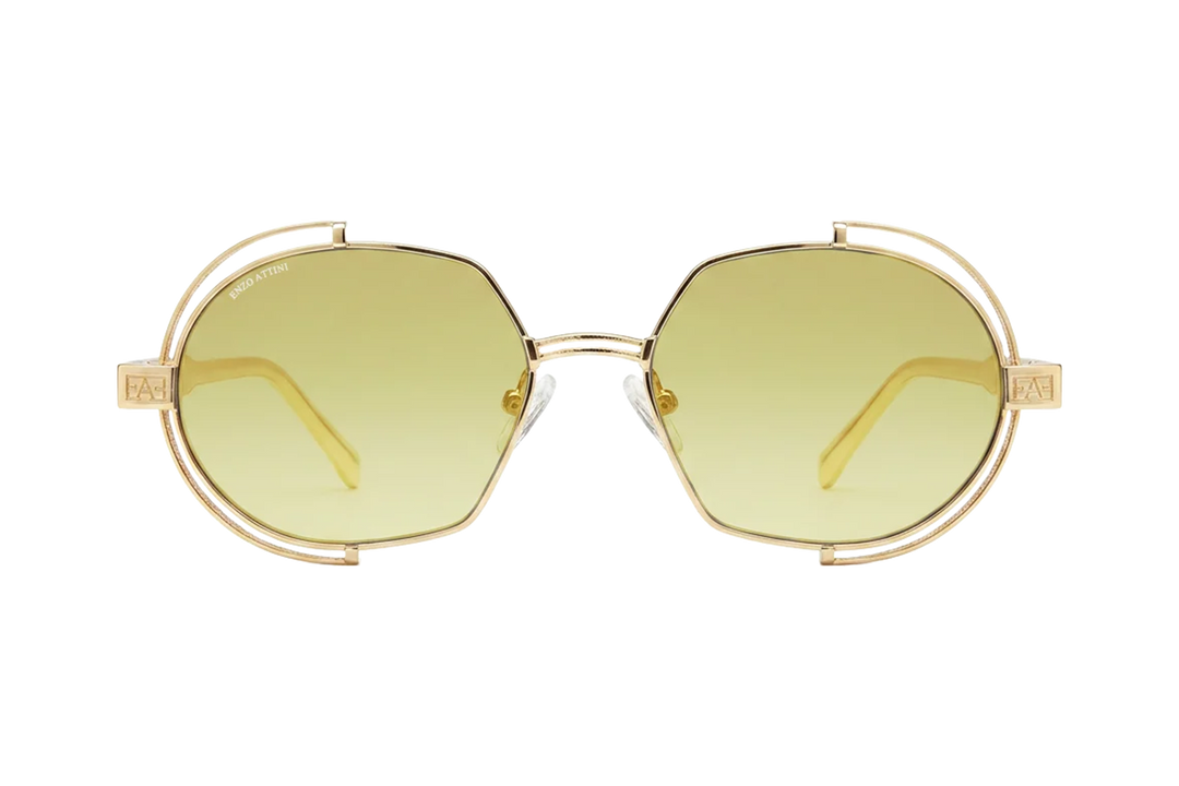 Syze Enzo Attini - Mount Everest ll / Gold Color + Yellow Lens. Për femra