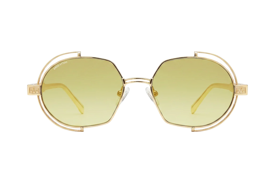 Syze Enzo Attini - Mount Everest ll / Gold Color + Yellow Lens - Për meshkuj