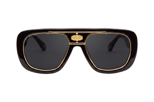 Syze dielli për femra modeli Palazzo Ducezio ll black nga Enzo Attini me skelet gold 