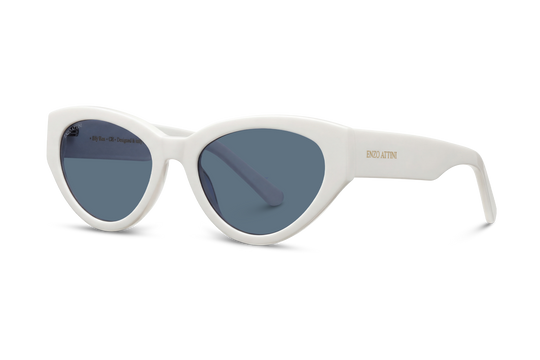 Syze dielli për femra modeli Big Ben nga Enzo Attini me skelet të bardhë dhe lente mbrojtëse, ballore