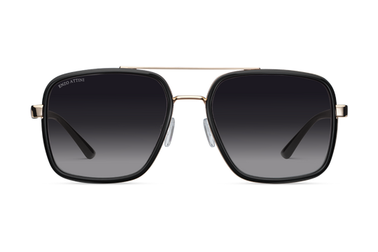 Syze dielli për femra modeli Il Ponte di Rialto nga Enzo Attini me skelet të zi dhe lente mbrojtëse