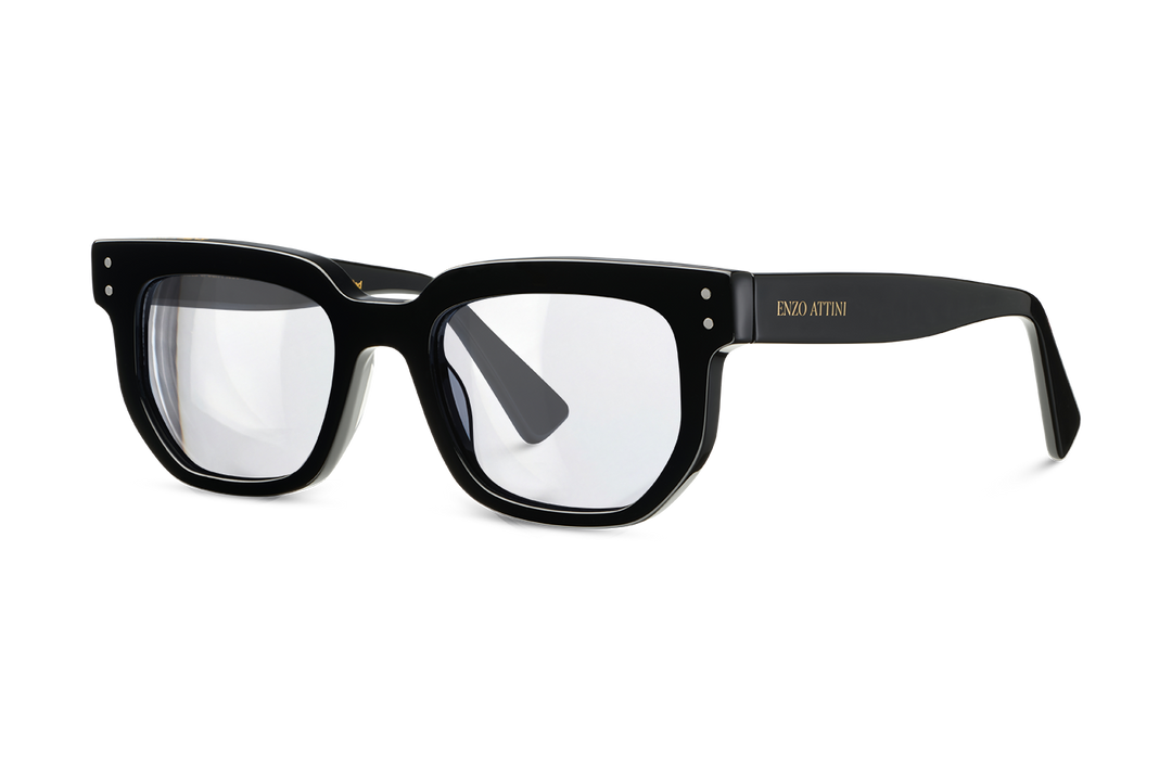 Syze optike për femra modeli Basilica di San Pietro nga Enzo Attini me skelet black, lentet me mbrojtje UV 400, anësore