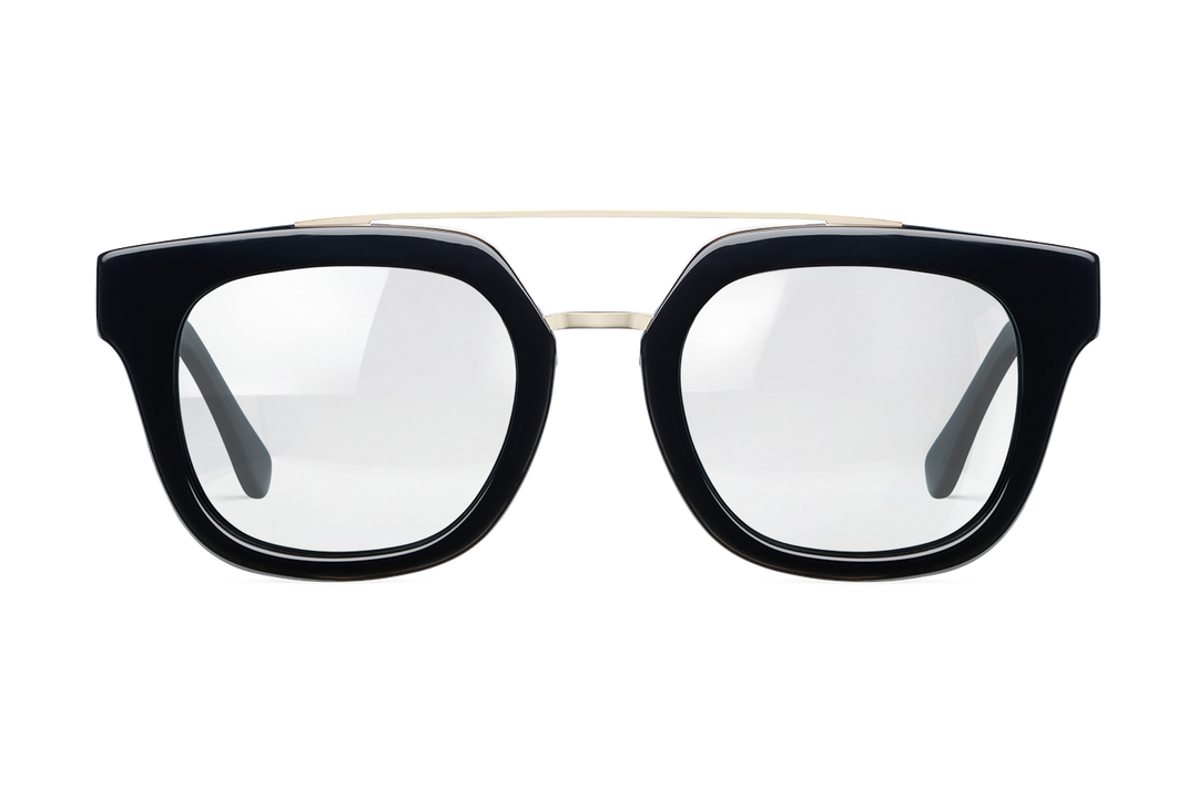 Syze optike për femra modeli Colosseo di Roma nga Enzo Attini me skelet black, lentet me mbrojtje UV 400, ballore