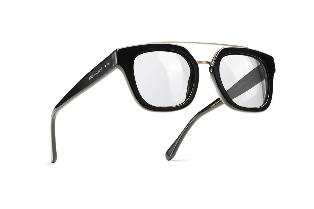 Syze optike për femra modeli Colosseo di Roma nga Enzo Attini me skelet black, lentet me mbrojtje UV 400, anesore