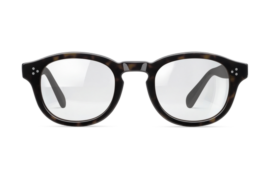 Syze optike për femra dhe meshkuj modeli Il Pantheon nga Enzo Attini me skelet  dark tortoise red, lentet me mbrojtje UV 400, ballore