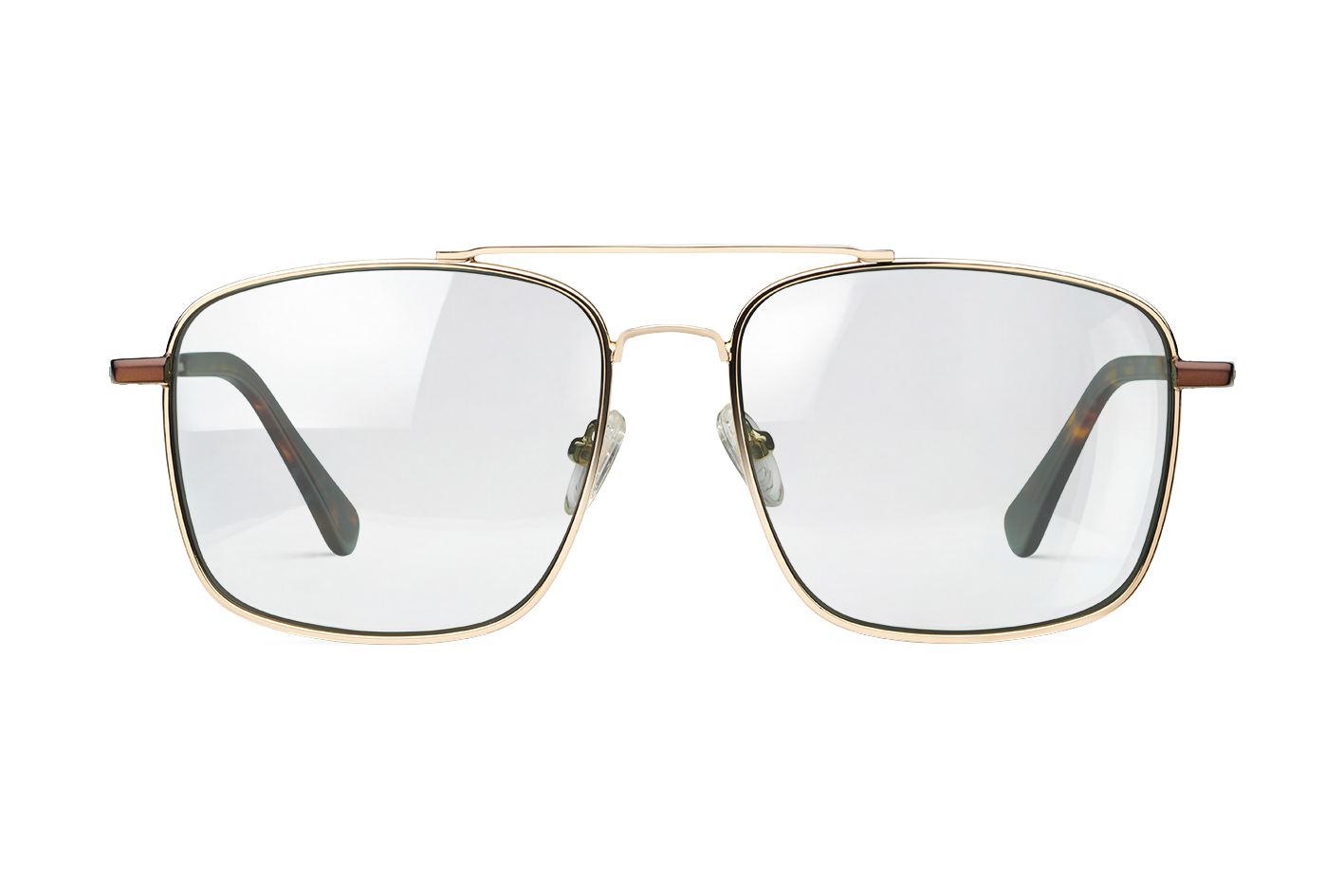Syze optike për femra modeli Taj Mahal nga Enzo Attini me skelet  gold, lentet me mbrojtje UV 400, ballore