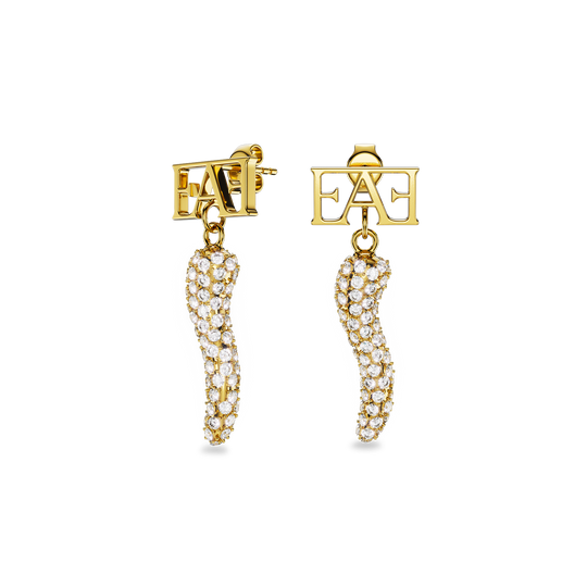 Vathë Cornicello - Enzo Attini - Gurë Zirkoni të bardhë- Pamja përballë