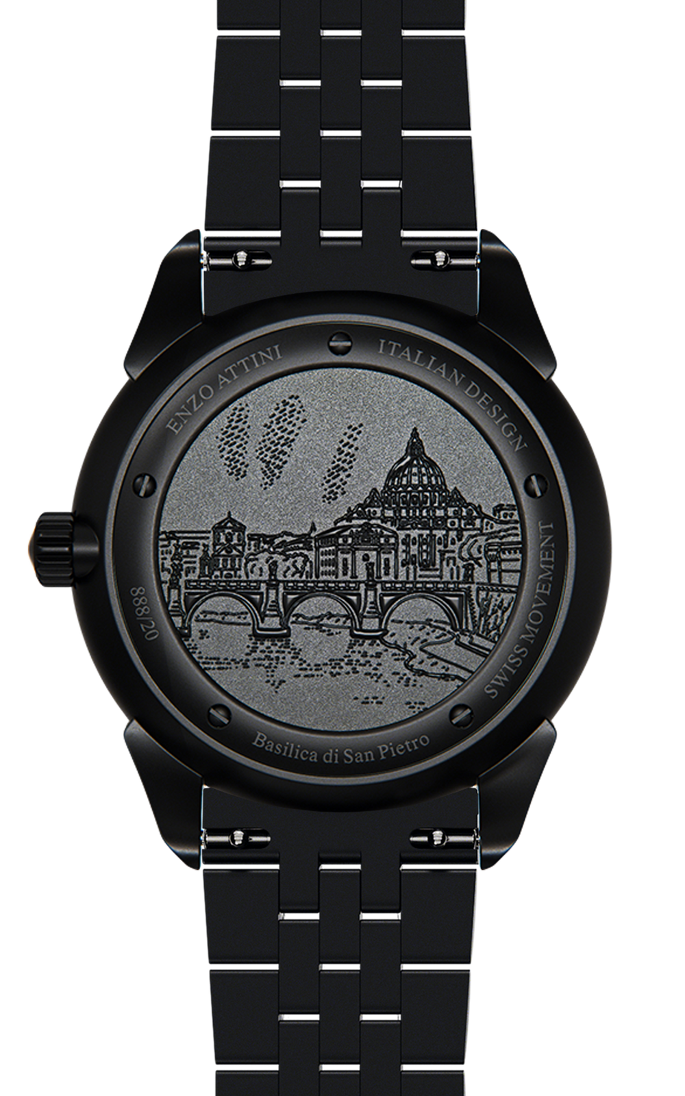 Basilica di San Pietro, Roma - President Bracelet / Swiss Movement.