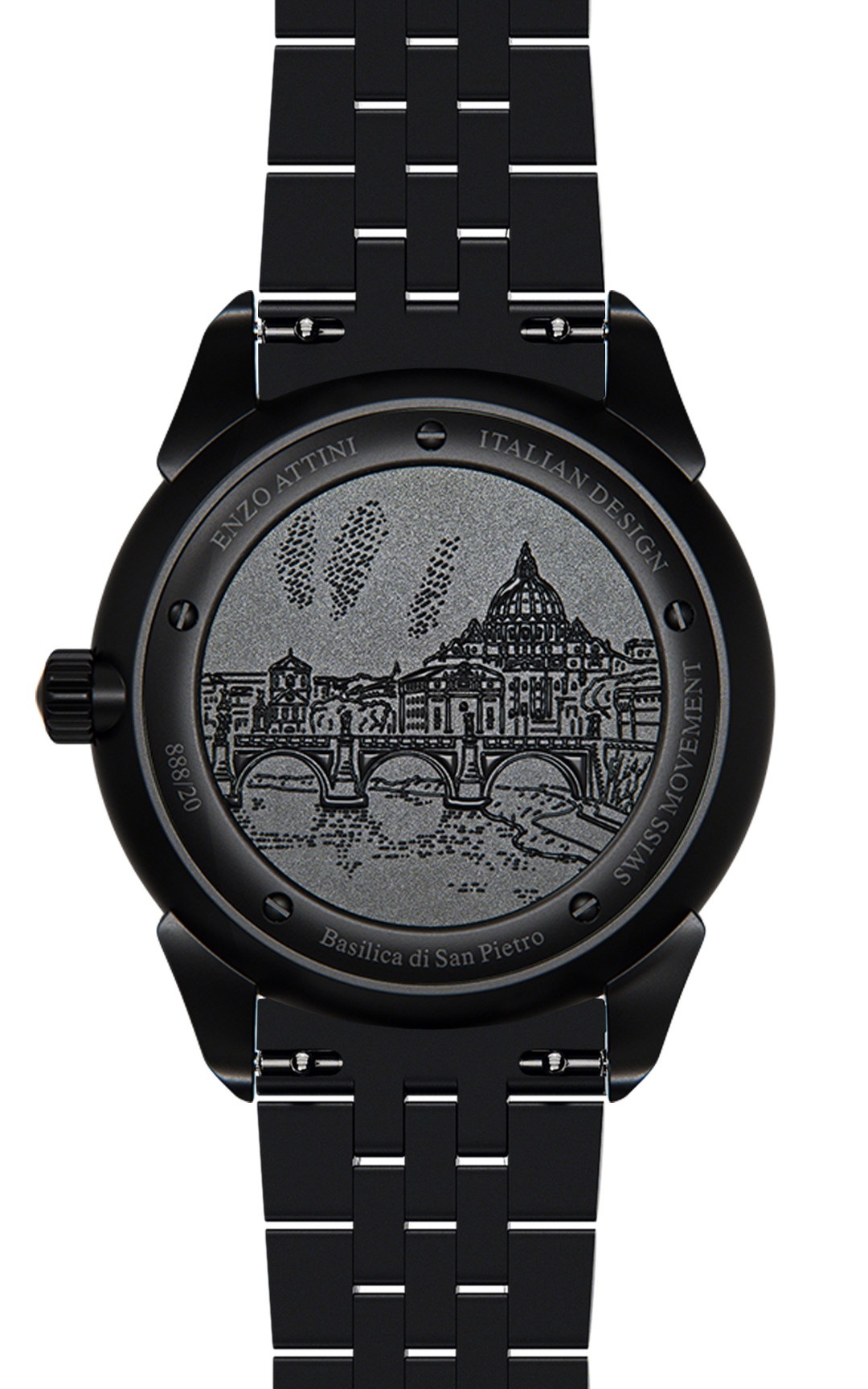 Basilica di San Pietro, Roma - President Bracelet / Swiss Movement.