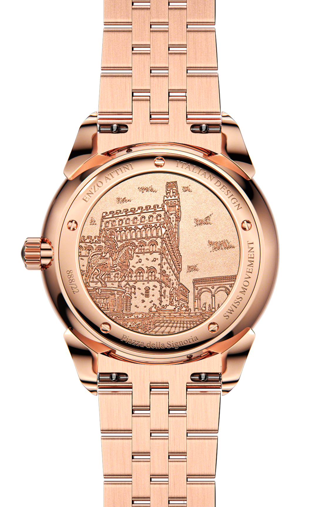 Piazza della Signoria - President Bracelet / Swiss Movement