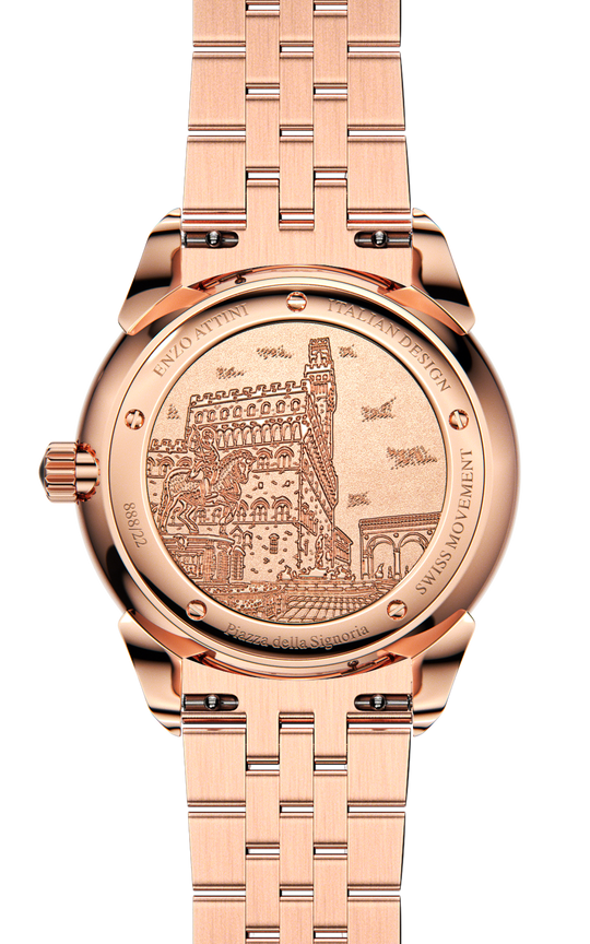 Piazza della Signoria - President Bracelet / Swiss Movement