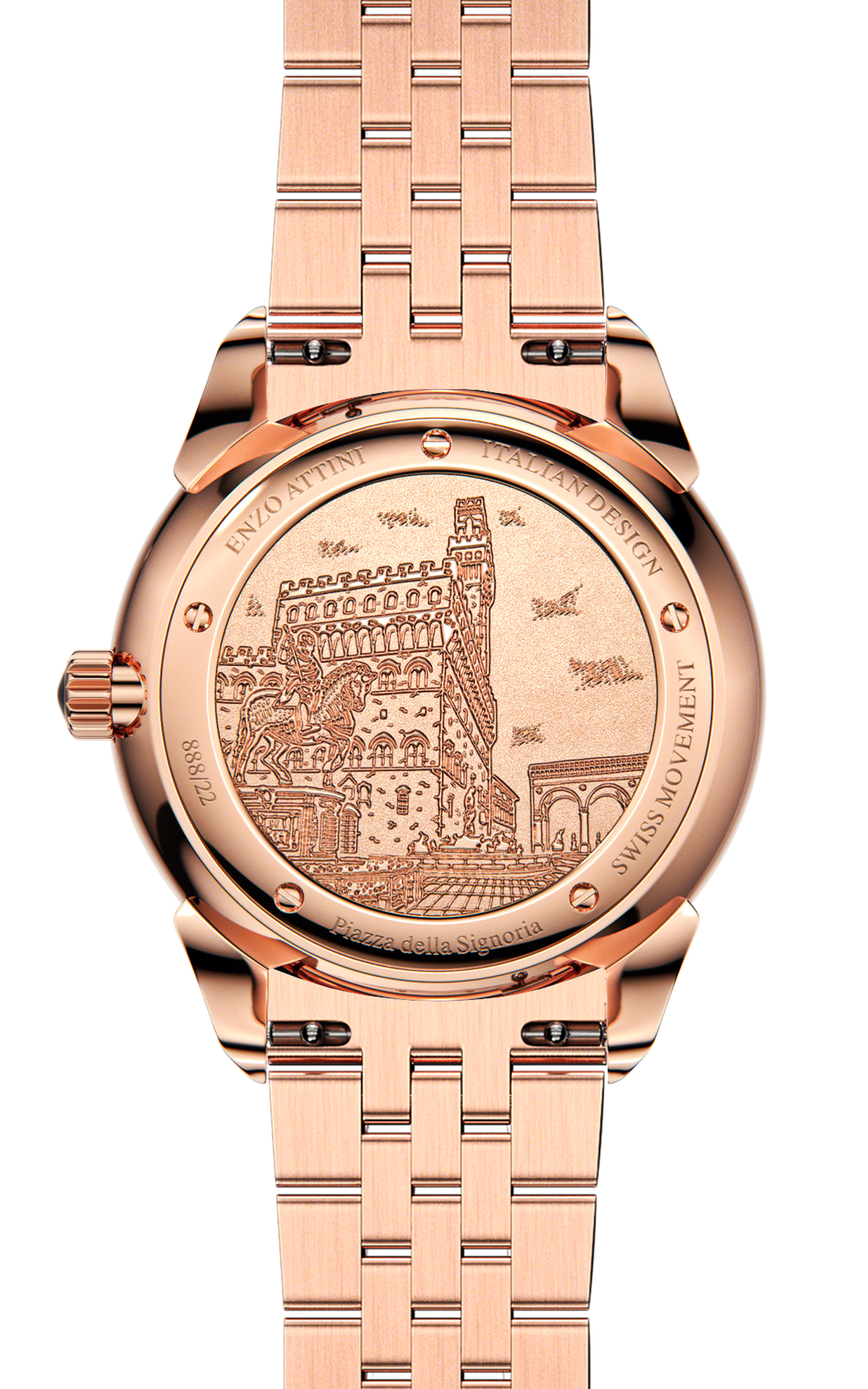 Piazza della Signoria - President Bracelet / Swiss Movement.