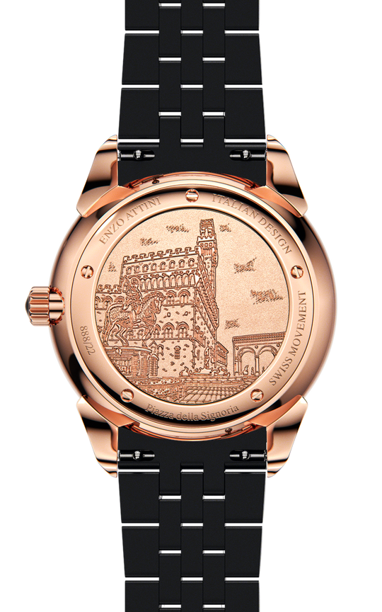 Piazza della Signoria - President Bracelet / Swiss Movement.
