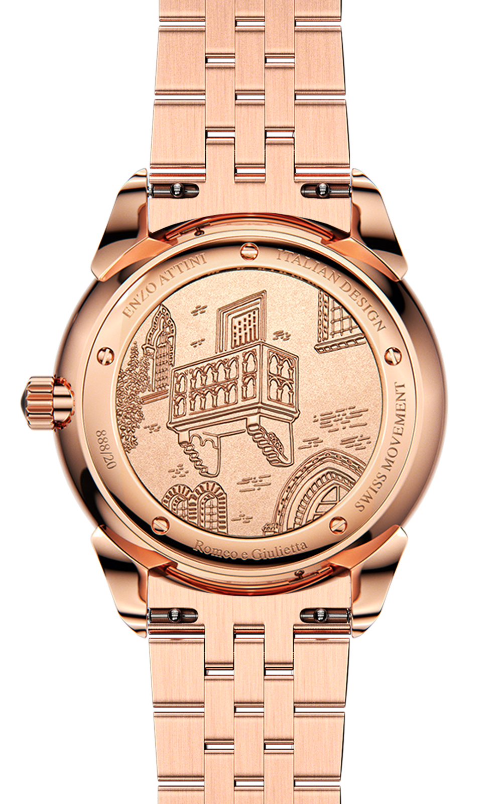 Romeo e Giulietta, Verona - President Bracelet  / Swiss Movement