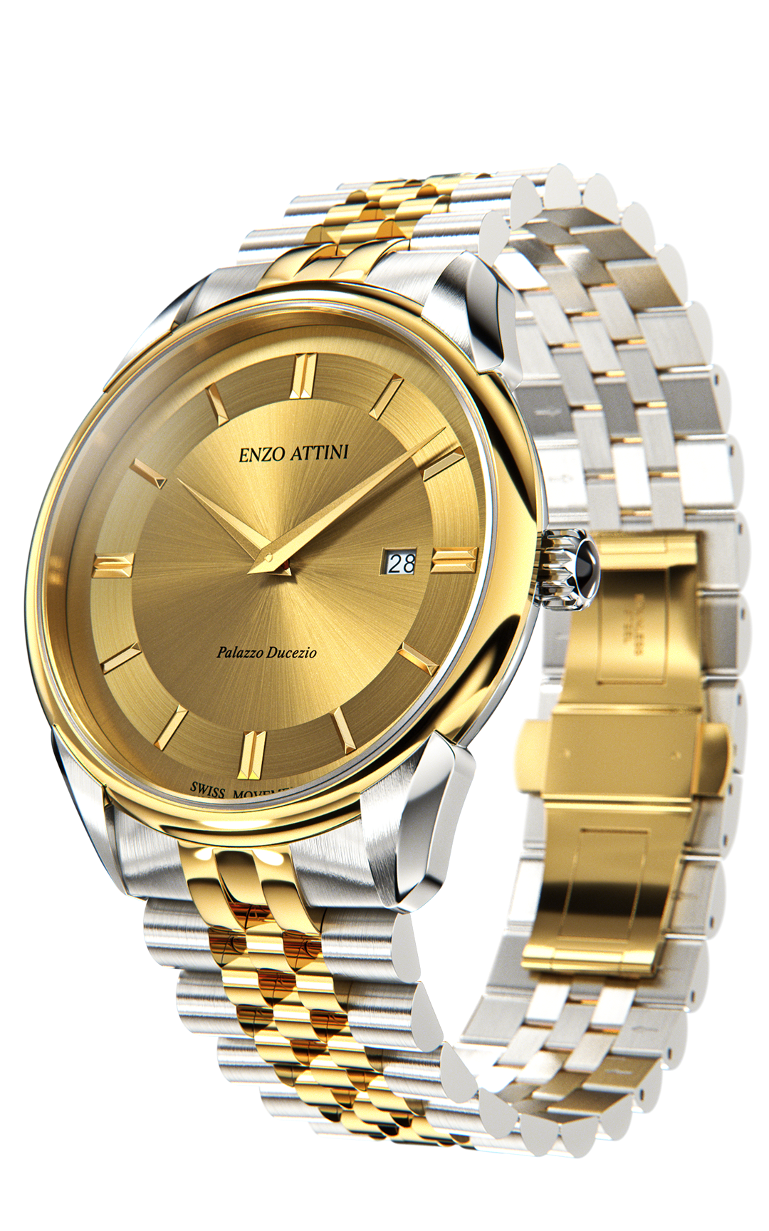 Palazzo Ducezio - President Bracelet / Swiss Movement.