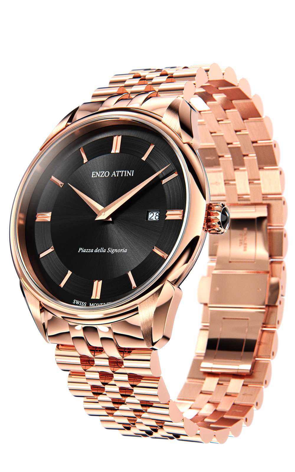 Piazza della Signoria - President Bracelet / Swiss Movement