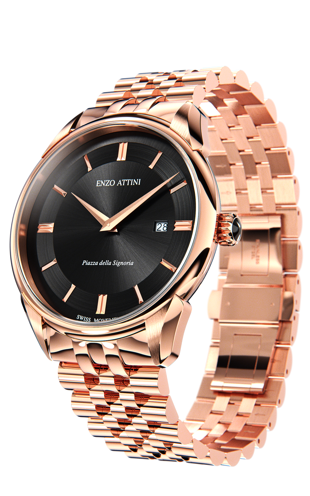 Piazza della Signoria - President Bracelet / Swiss Movement