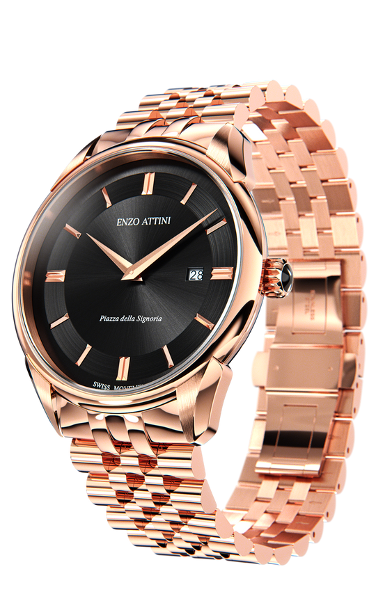Piazza della Signoria - President Bracelet / Swiss Movement