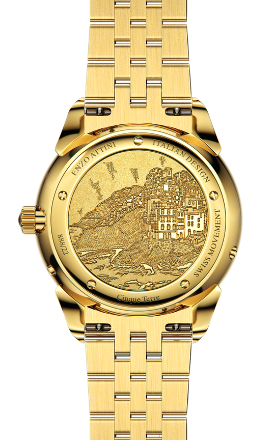 Cinque Terre - President Bracelet / Swiss Movement