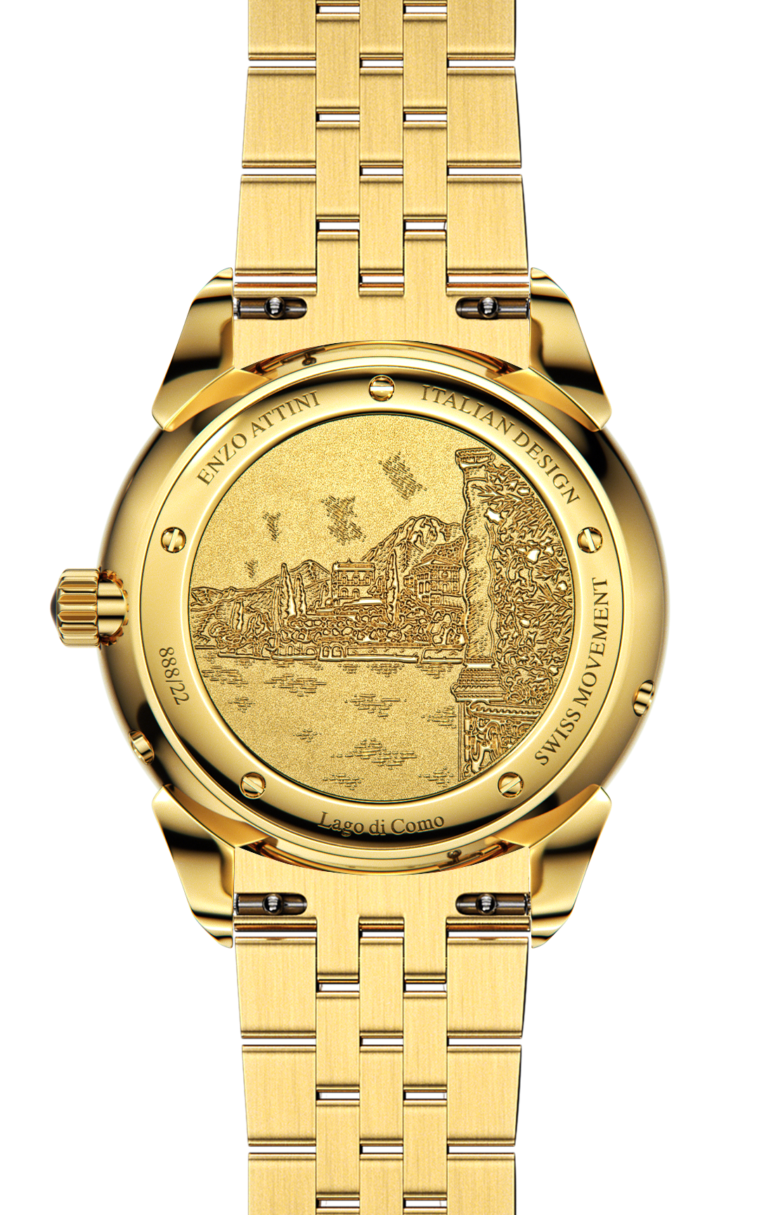 Lago di Como - President Bracelet / Swiss Movement