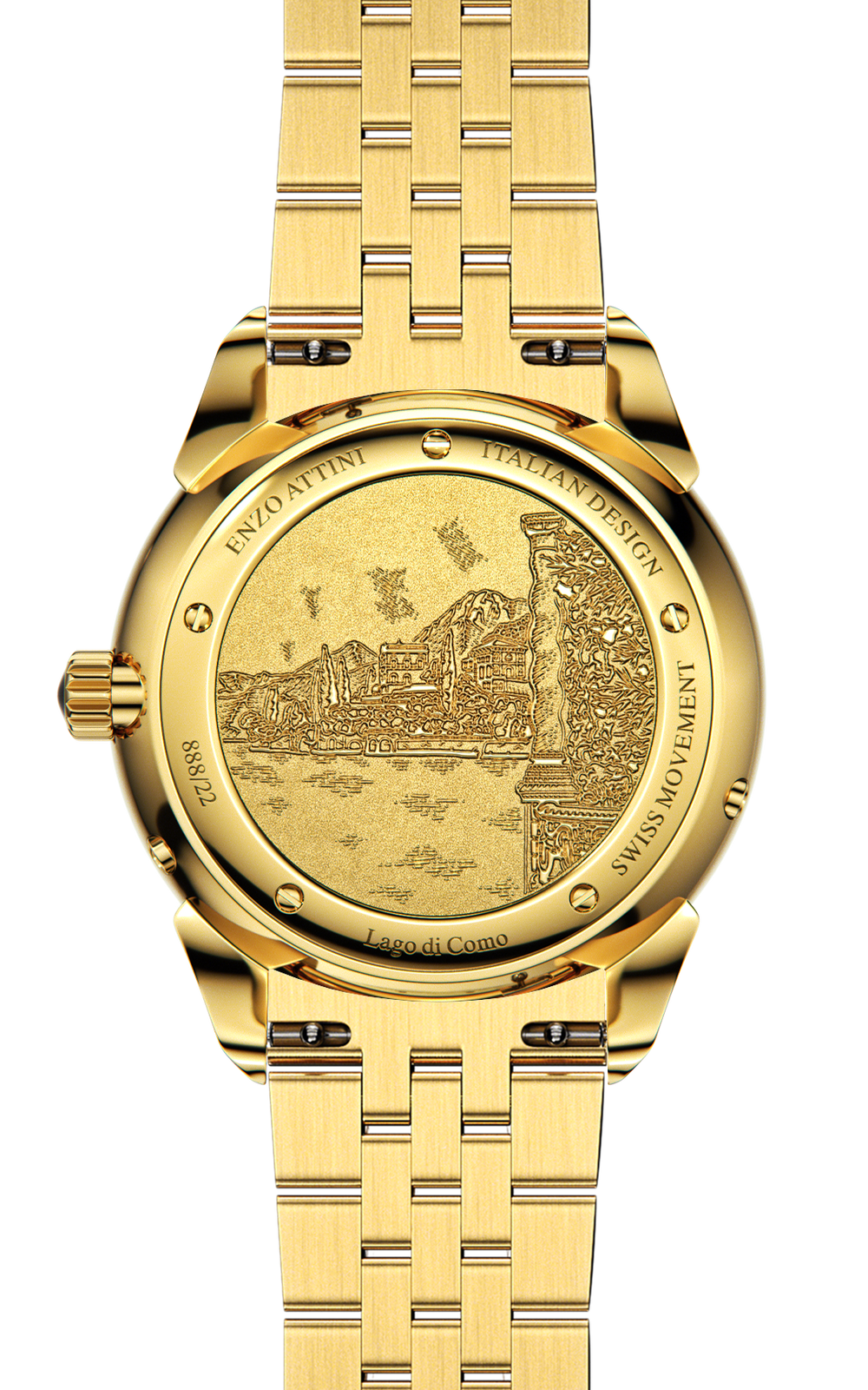 Lago di Como - President Bracelet / Swiss Movement.