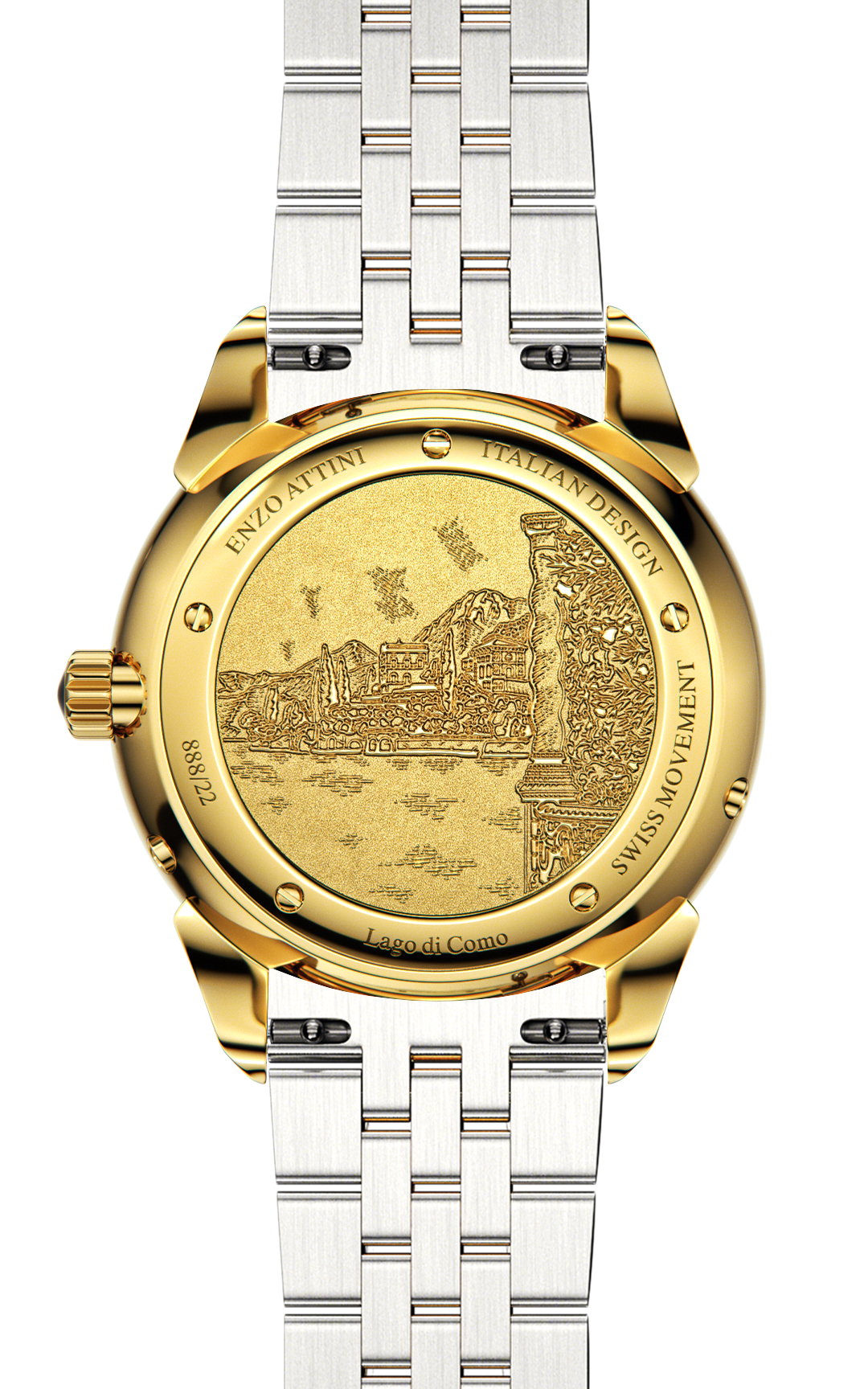 Lago di Como - President Bracelet / Swiss Movement