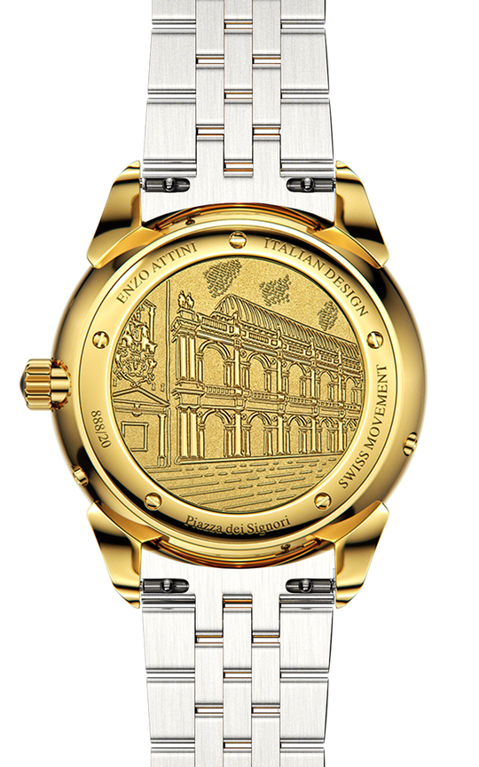 Piazza dei Signori - President Bracelet / Swiss Movement.