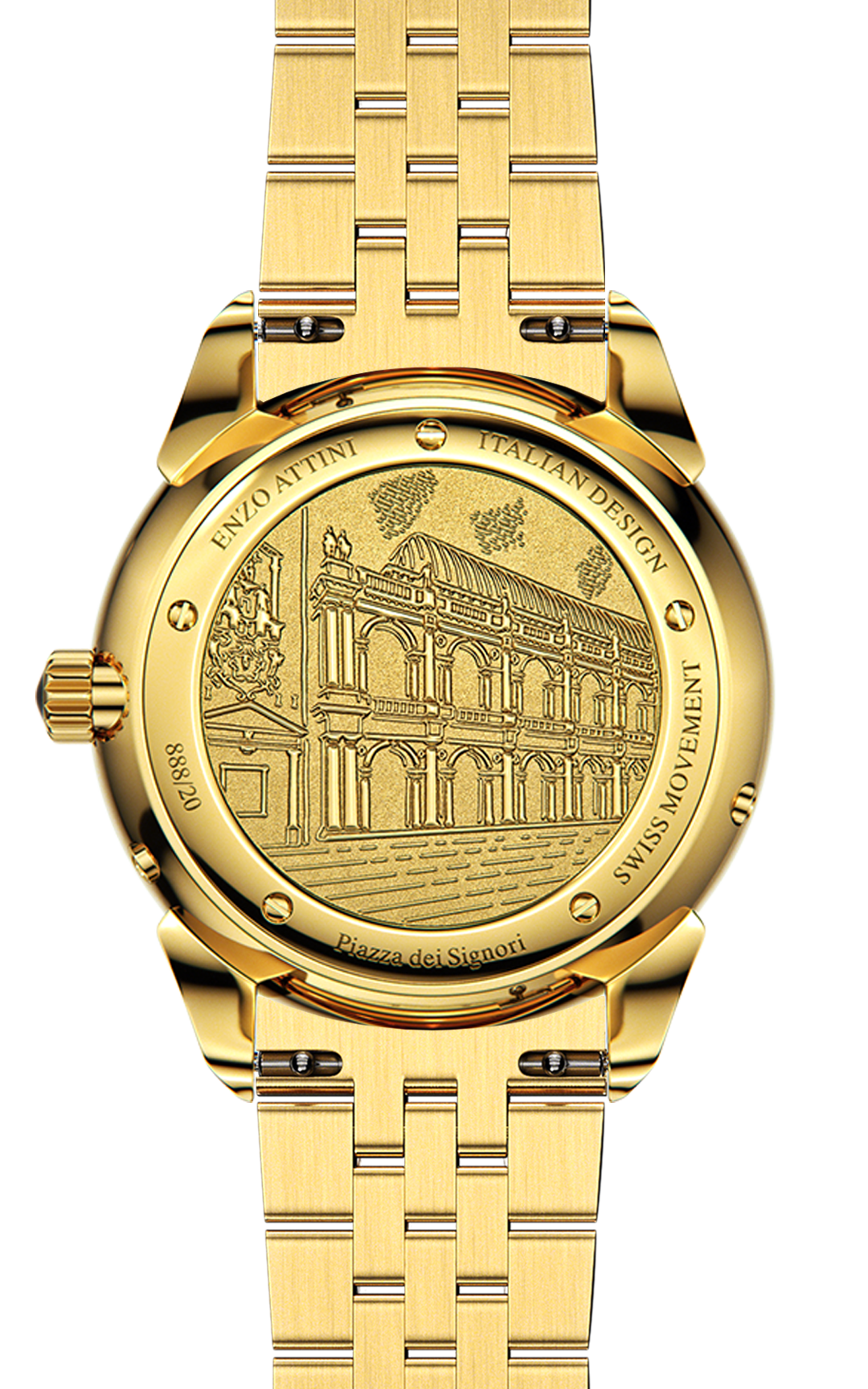 Piazza dei Signori - President Bracelet / Swiss Movement