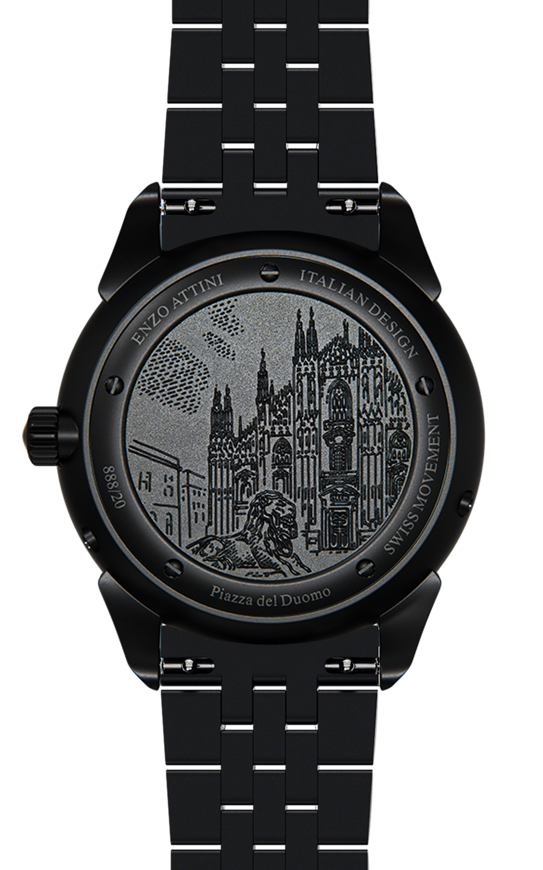 Piazza del Duomo, Milano - President Bracelet  / Swiss Movement