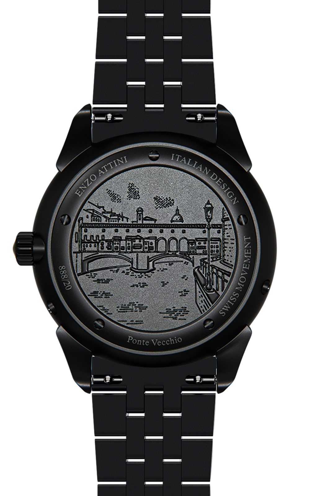 Ponte Vecchio, Firenze  - President Bracelet / Swiss Movement
