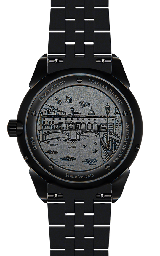 Ponte Vecchio, Firenze  - President Bracelet / Swiss Movement