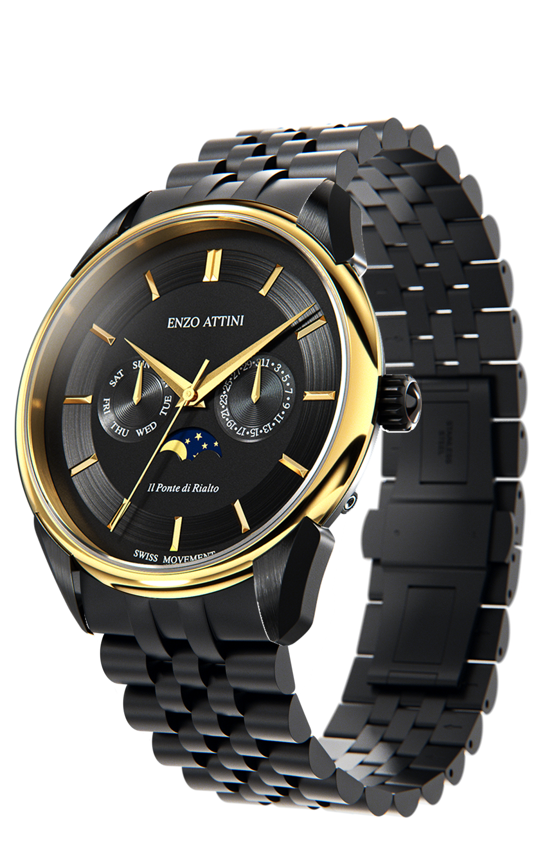 il Ponte di Rialto, Venezia - President Bracelet / Swiss Movement
