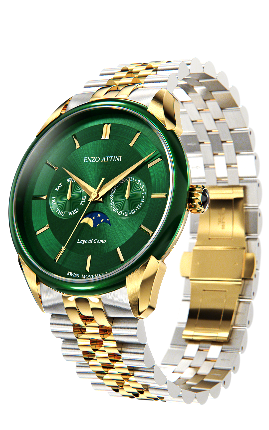 Lago di Como - President Bracelet / Swiss Movement