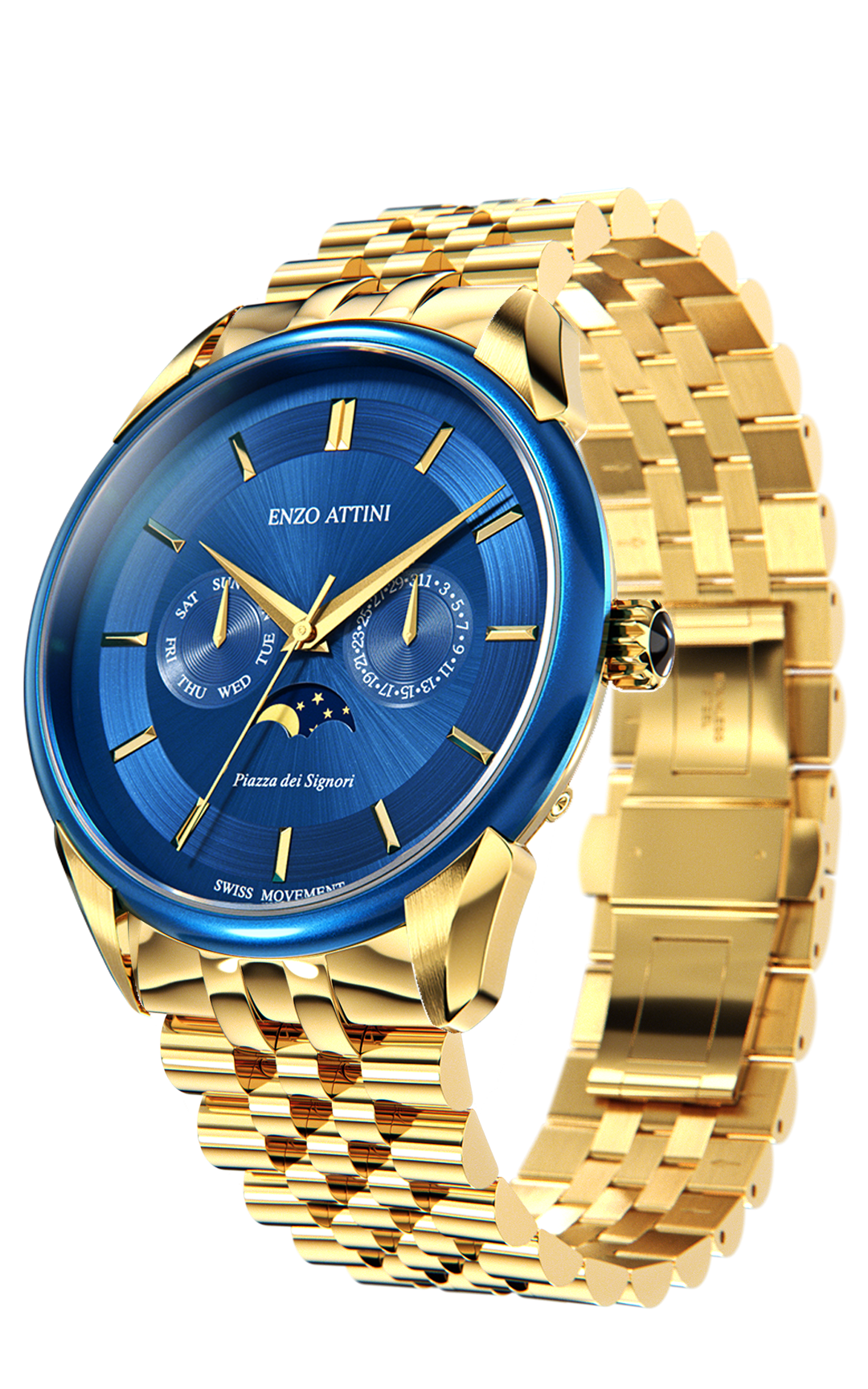 Piazza dei Signori - President Bracelet / Swiss Movement