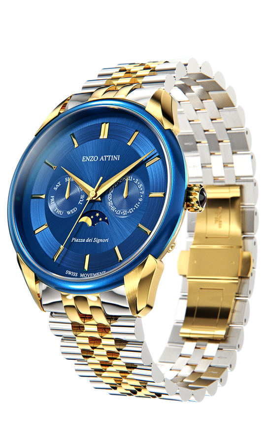 Piazza dei Signori - President Bracelet / Swiss Movement.