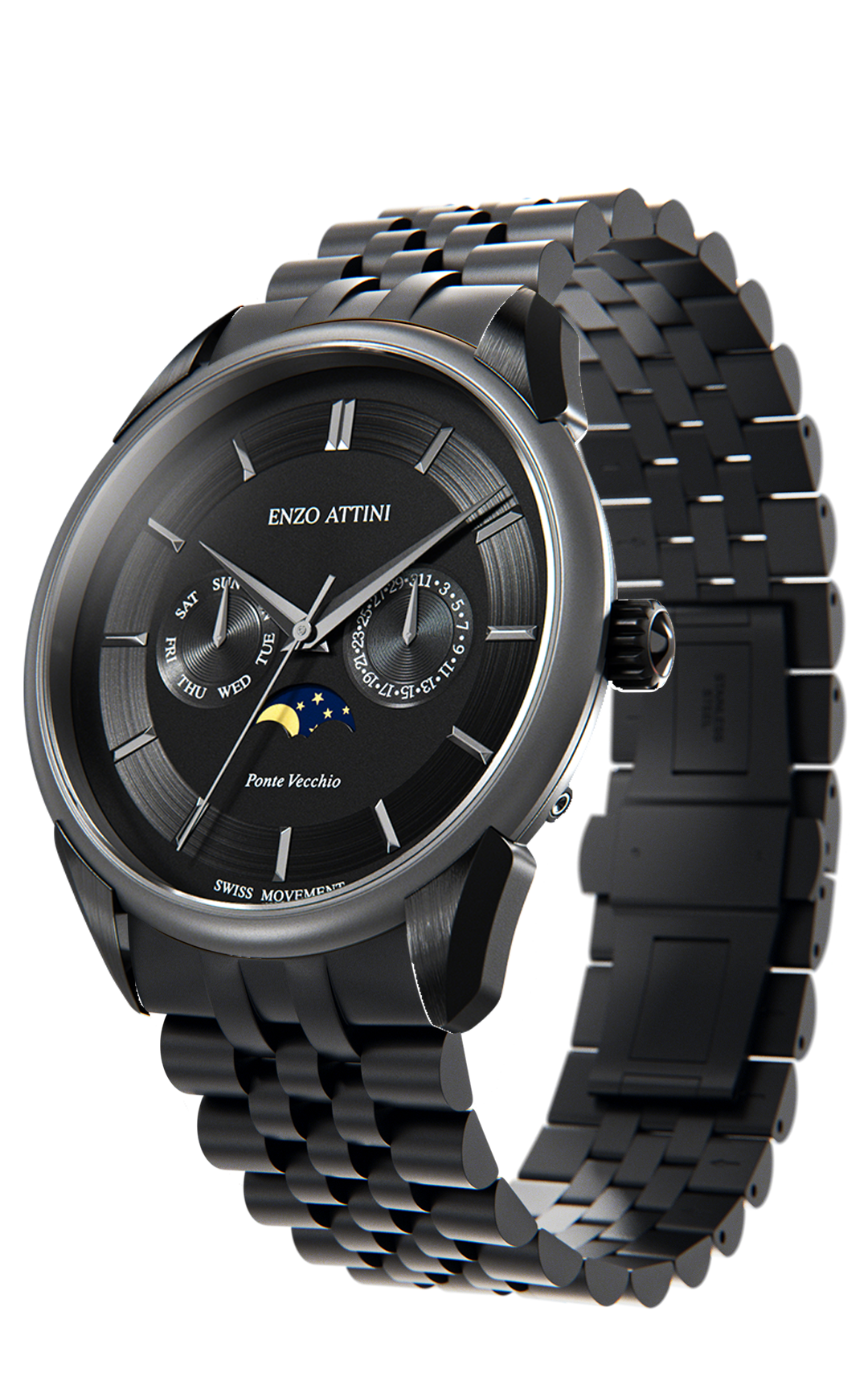 Ponte Vecchio, Firenze  - President Bracelet / Swiss Movement
