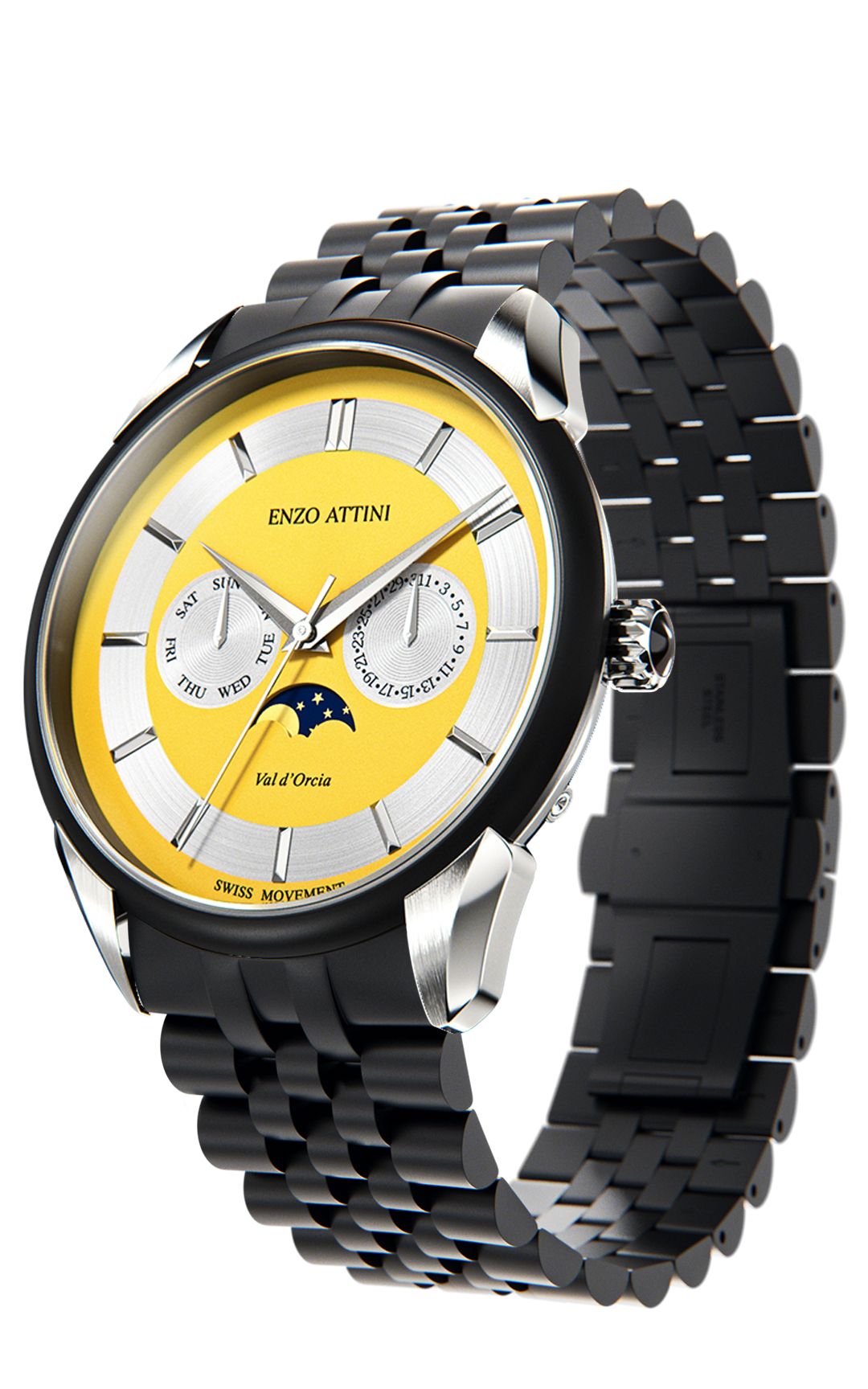 Val d'Orcia - President Bracelet / Swiss Movement.