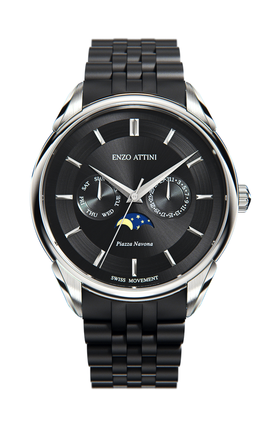 New Piazza Navona, Roma - President Bracelet / Swiss Movement