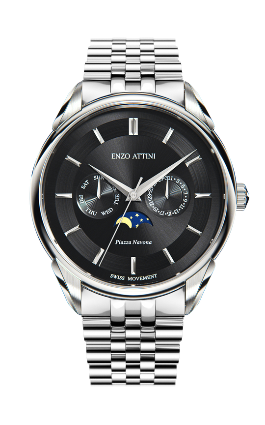 New Piazza Navona, Roma - President Bracelet / Swiss Movement.