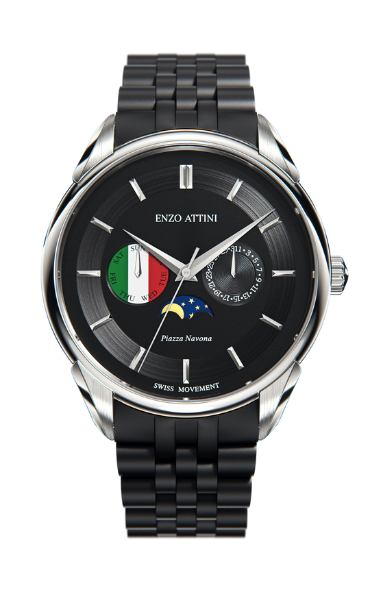 Piazza Navona, Roma - President Bracelet / Swiss Movement