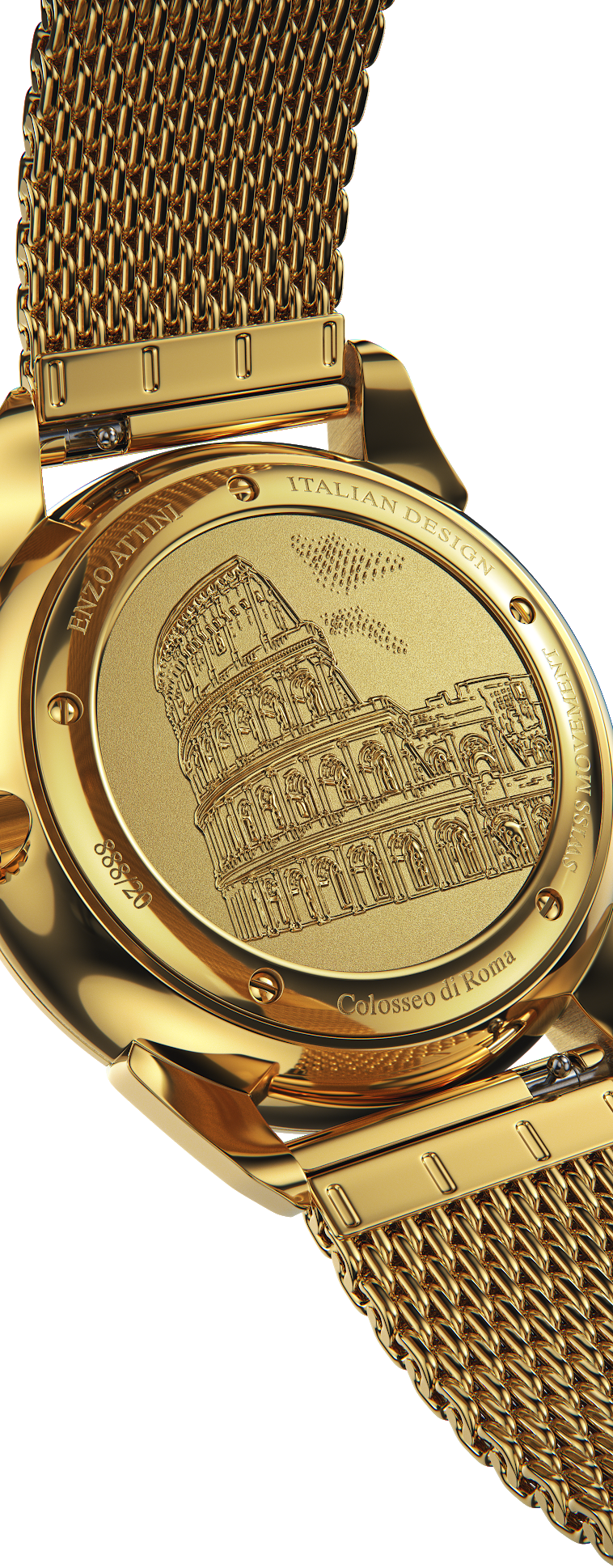 "Colosseo di Roma" / Swiss Movement .