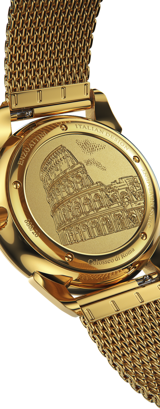"Colosseo di Roma" / Swiss Movement .